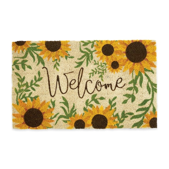 DII&#xAE; Sunflower Welcome Doormat